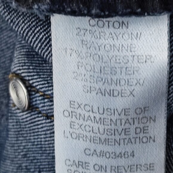 Democracy jeans women's size 10 ink blue colour "Ab"solution flare mid rise - Picture 8 of 15